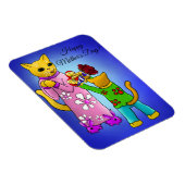 Muttertagskatzen Magnet (Rechte Seite)