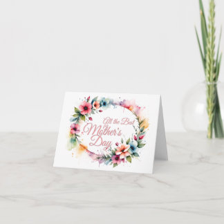 Muttertagskleid in Pink V2.0 Karte