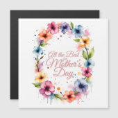 Muttertagskleid Magnetkarte (Vorne/Hinten)