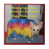 Muttertagskleidung Fliese (Vorderseite)