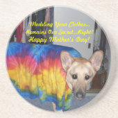 Muttertagskleidung Untersetzer (Vorne)