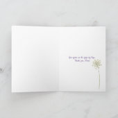 Muttertagskorb Karte (Innenseite)