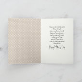 Muttertagskrabbit und Baby Bunny Karte (Innenseite)