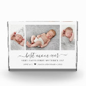 Muttertagskript Beste Mama je Fotoblock (Vorderseite)