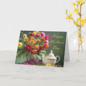 Muttertagskuke Karte (Gelbe Blume)