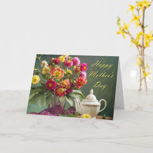 Muttertagskuke Karte (Gelbe Blume)