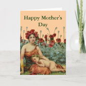 Muttertagskunst Karte (Vorderseite)