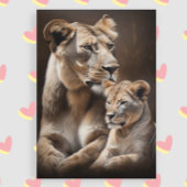 Muttertagsleuchte und Keuschenmalerei Karte