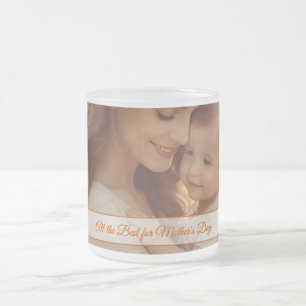 Muttertagsliebe – Ein Moment der reinen Freude Mattglastasse
