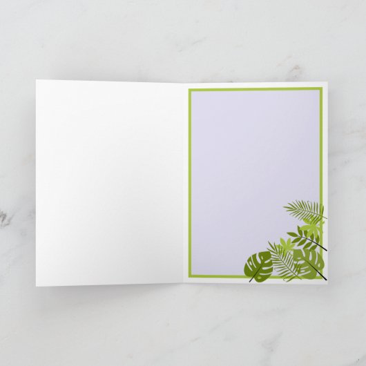 Muttertagsloth und Baby Karte (Innenseite)