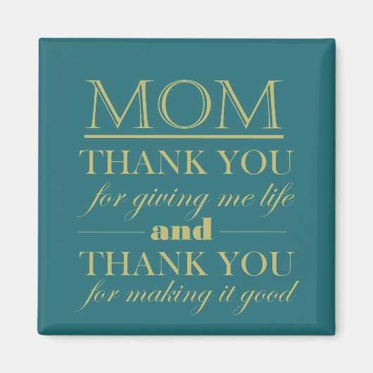 Muttertagsmagnet Magnet (Vorne)