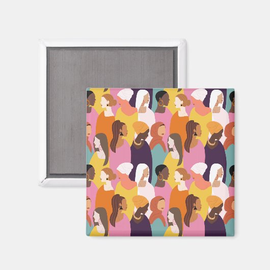 Muttertagsmagnet Magnet (Vorderseite/Rückseite)