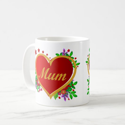 Muttertagsmama Kaffeetasse (Vorderseite Links)
