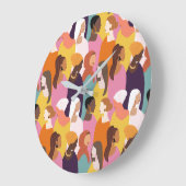 Muttertagsmauer Große Wanduhr (Winkel)