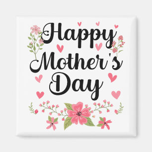Muttertagsmommy Niedliche Blumenfrauen für Mama Gr Magnet