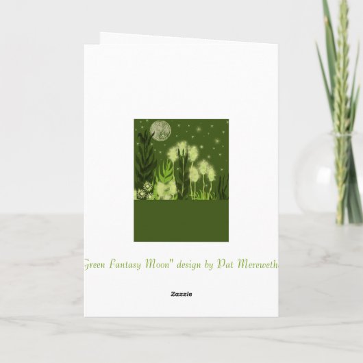 Muttertagsmond Karte (Rückseite)