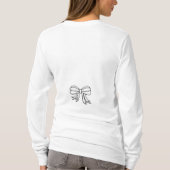 Muttertagsmutter Liebe Du Blumenschrift T-Shirt (Rückseite)