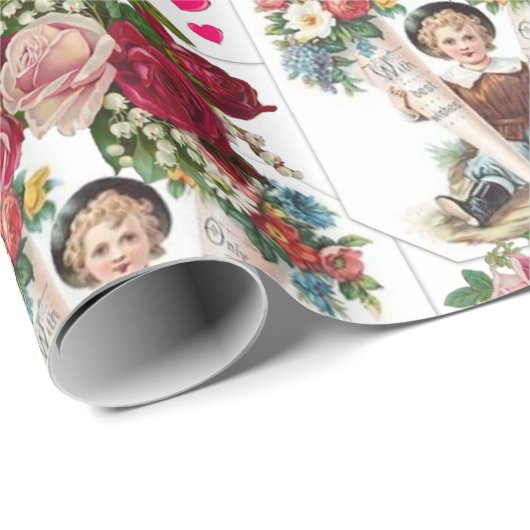 Muttertagspapier Geschenkpapier (Rolleneckpunkt)