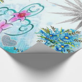 Muttertagspapier Geschenkpapier (Ecke)