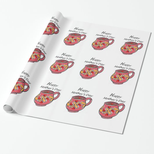 Muttertagspapier Geschenkpapier (Ungerollt)