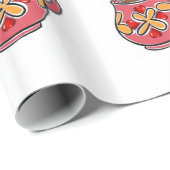 Muttertagspapier Geschenkpapier (Rolleneckpunkt)