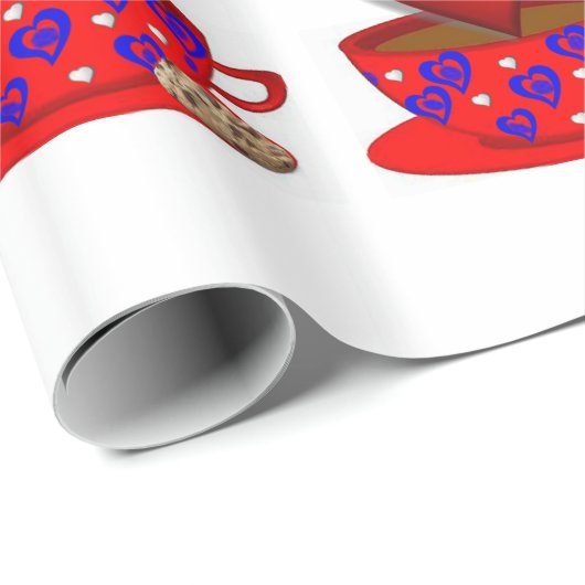 Muttertagspapier Geschenkpapier (Rolleneckpunkt)