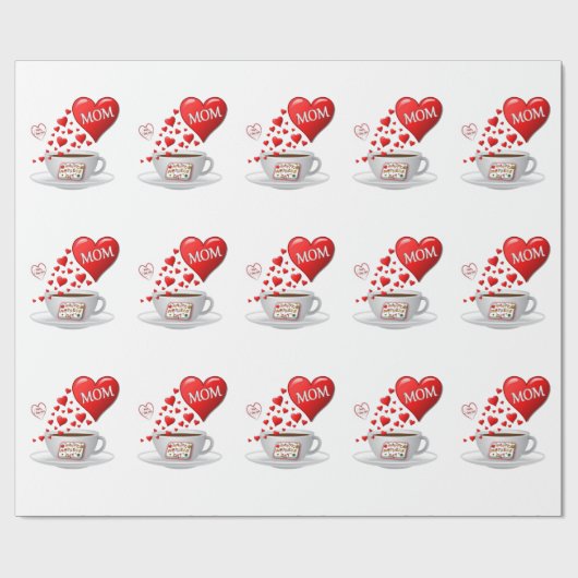 Muttertagspapier Geschenkpapier (Flach)