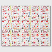 Muttertagspapier Geschenkpapier (Flach)