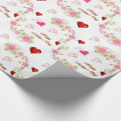 Muttertagspapier Geschenkpapier (Ecke)