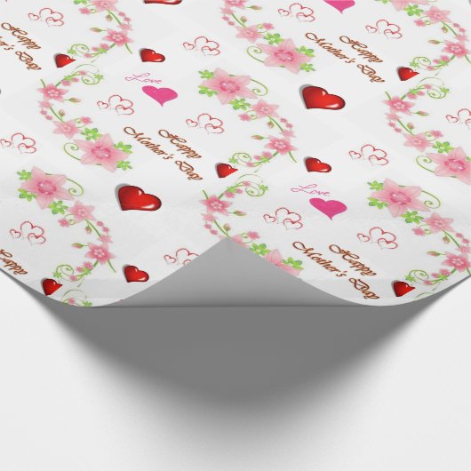 Muttertagspapier Geschenkpapier (Ecke)