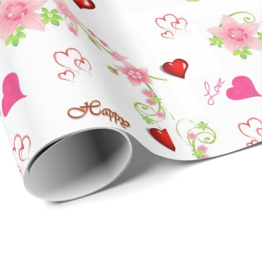 Muttertagspapier Geschenkpapier (Rolleneckpunkt)