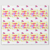 Muttertagspapier Geschenkpapier (Flach)