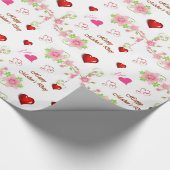 Muttertagspapier Geschenkpapier (Ecke)