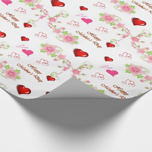 Muttertagspapier Geschenkpapier (Ecke)