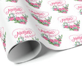 Muttertagspapier Geschenkpapier (Rolleneckpunkt)