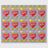 Muttertagspapier Geschenkpapier (Flach)