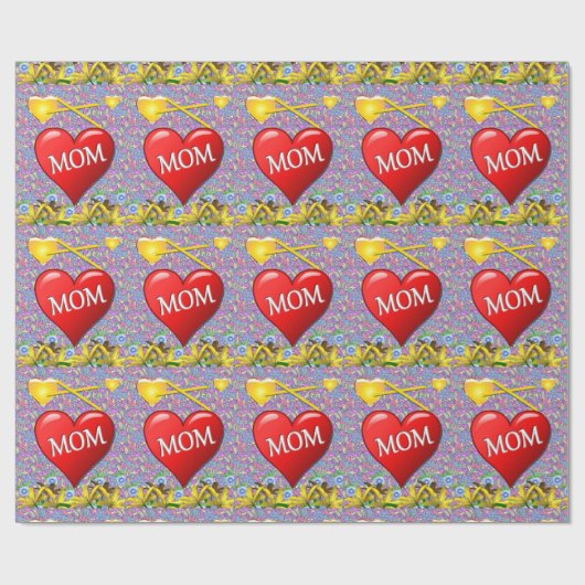 Muttertagspapier Geschenkpapier (Flach)