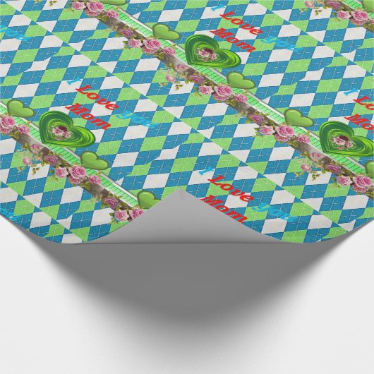 Muttertagspapier Geschenkpapier (Ecke)