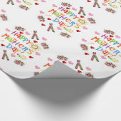 Muttertagspapier Geschenkpapier (Ecke)