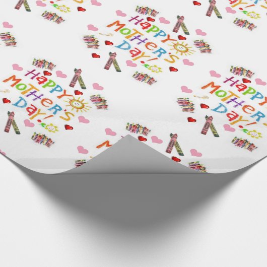 Muttertagspapier Geschenkpapier (Ecke)