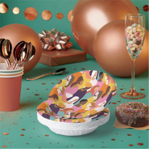 Muttertagspapiere Pappteller