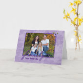 Muttertagsrahmen für das Foto Karte (Gelbe Blume)