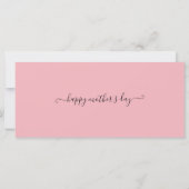 Muttertagsreise Boarding Pass Geschenkgutschein (Rückseite)