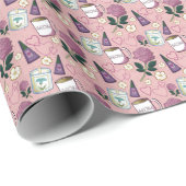 Muttertagsrose Geschenkpapier (Rolleneckpunkt)