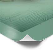 Muttertagsrosen-Design Poster (Ecke)