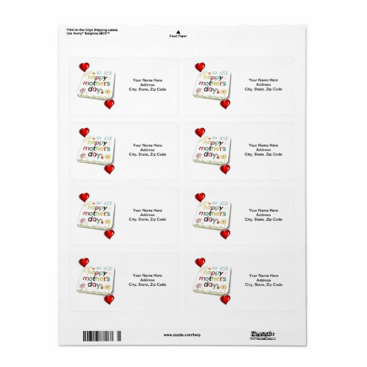 Muttertagsschilder (Vorne)