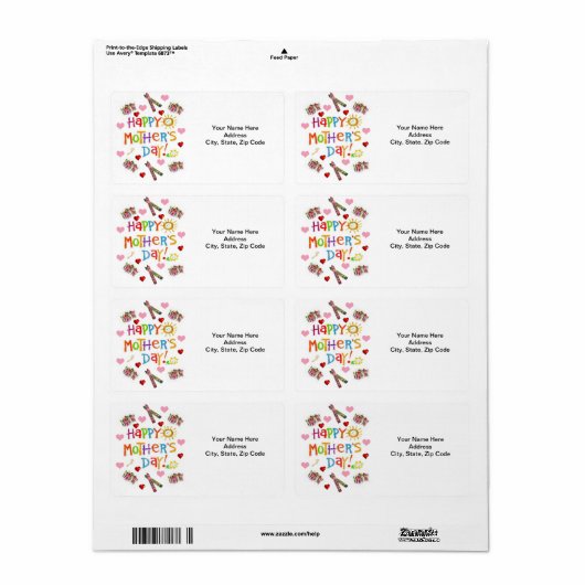 Muttertagsschilder (Vorne)