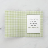 Muttertagsschlucht des Tales Karte (Innenseite)