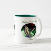 MuttertagsschmetterlingsNatur Zweifarbige Tasse (VorderseiteRechts)