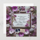 Muttertagsschwangerschaft für Oma Ankündigung (Vorne/Hinten)